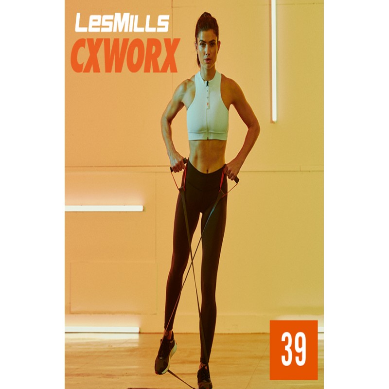 [Hot Sale]LesMills Routines CXWORX™39 New Release CX39 DVD, CD & Notes